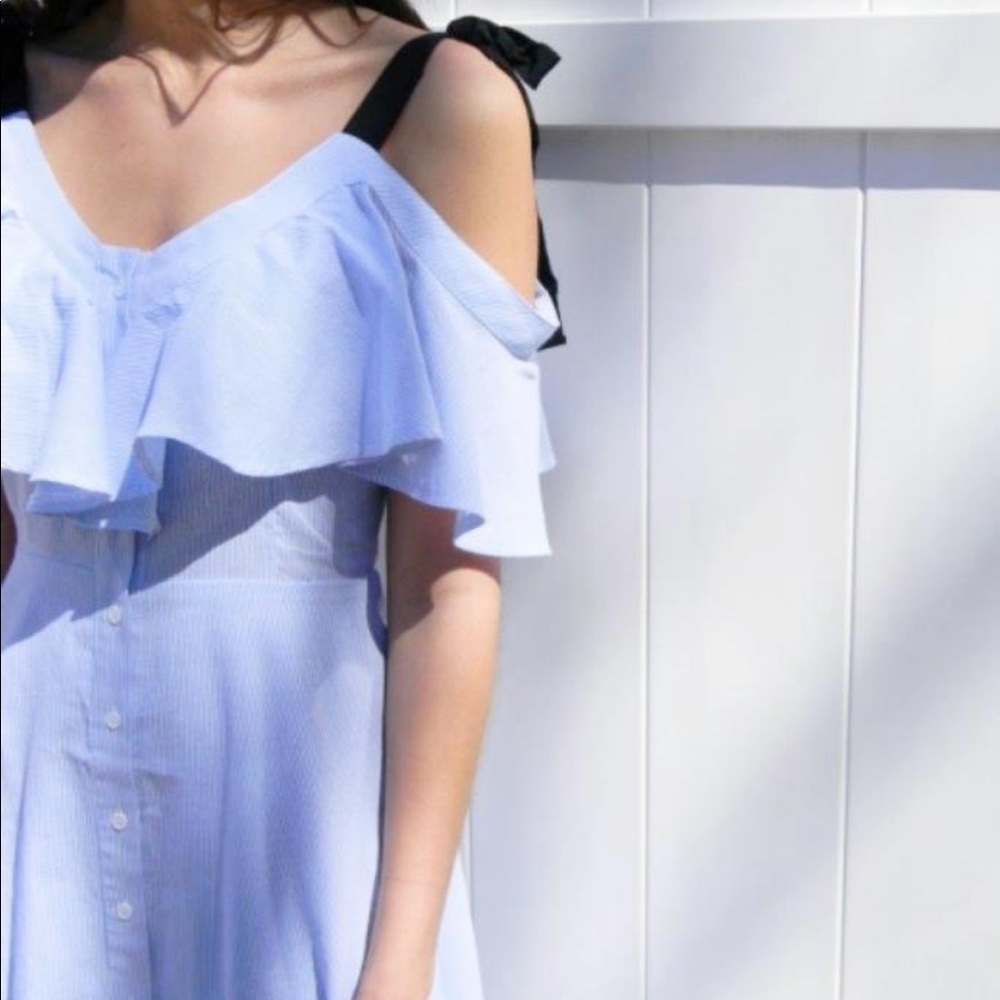 Ruffle Mini Dress